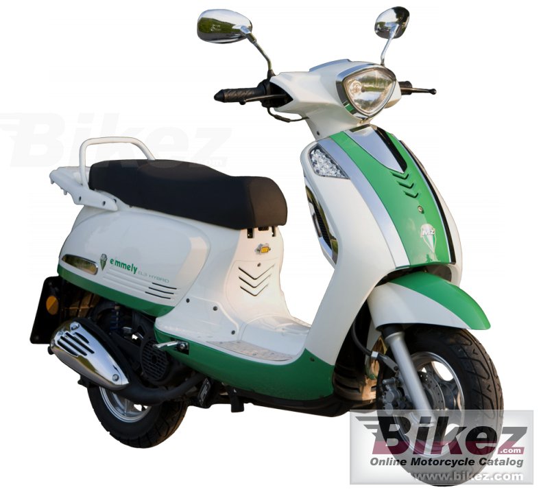 Big MZ emmely 125 4t picture and wallpaper from Bikez.com